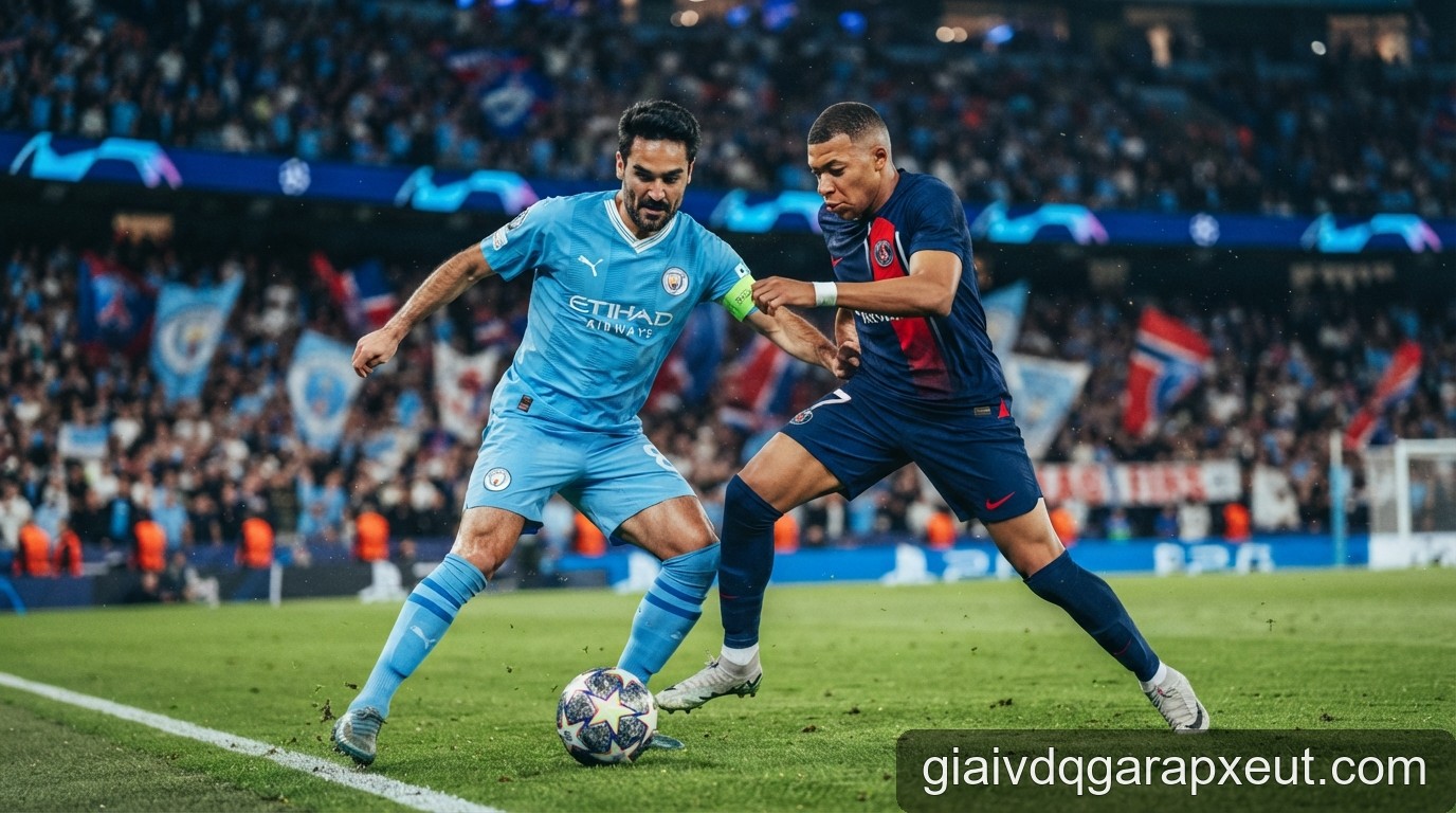 Champions League 2026/27: Đại chiến Man City vs PSG – Bản lĩnh nhà vô địch trước thử thách League Phase